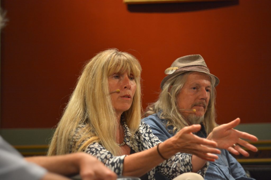 Helene und Wolfgang Beltracchi zu Gast an der Auftaktveranstaltung zur Hochstapler-Ausgabe (Foto: Mario Metzler)