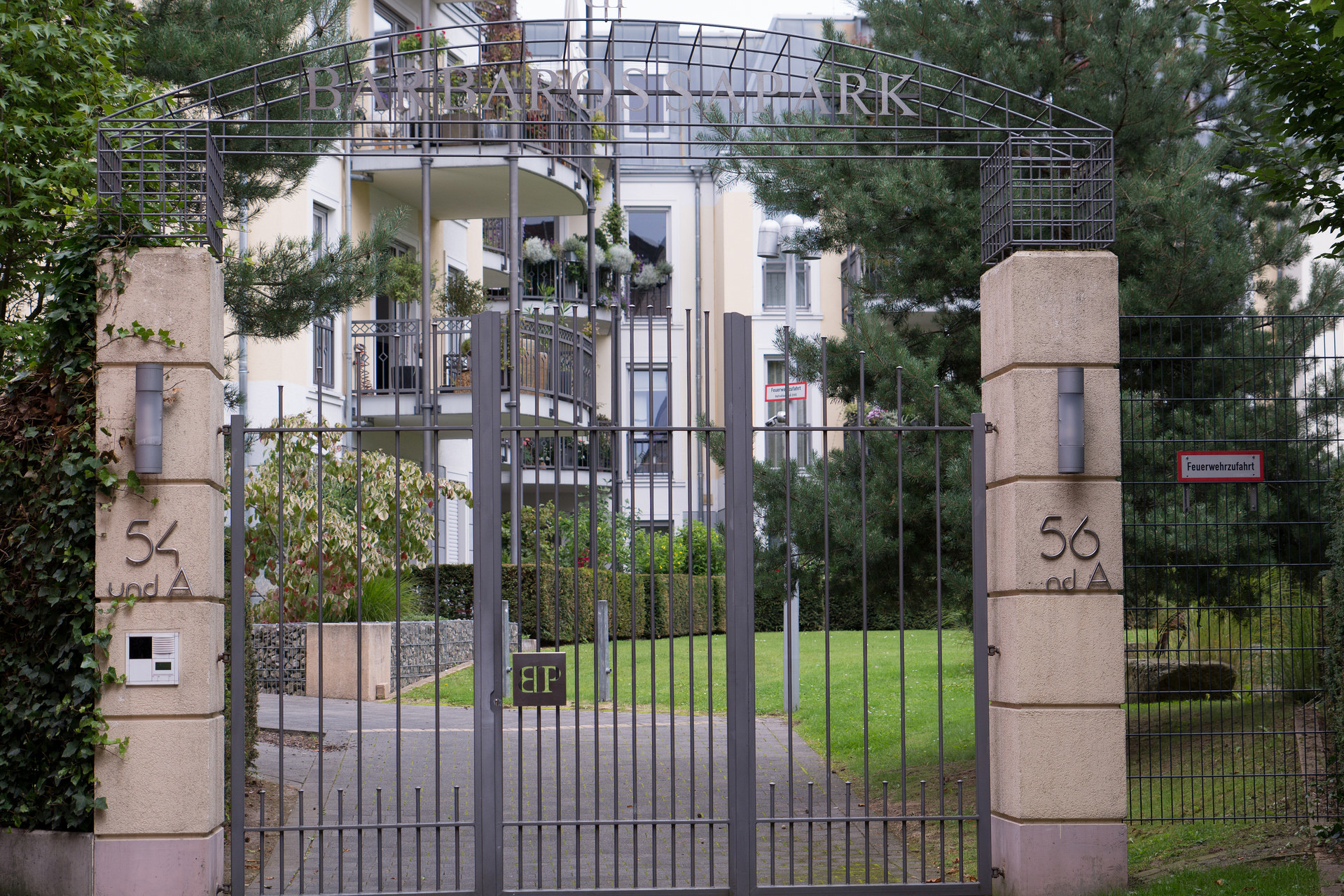 Eingang zum Barbarossapark in Aachen (Bild: Ingold Janssen, Flickr)