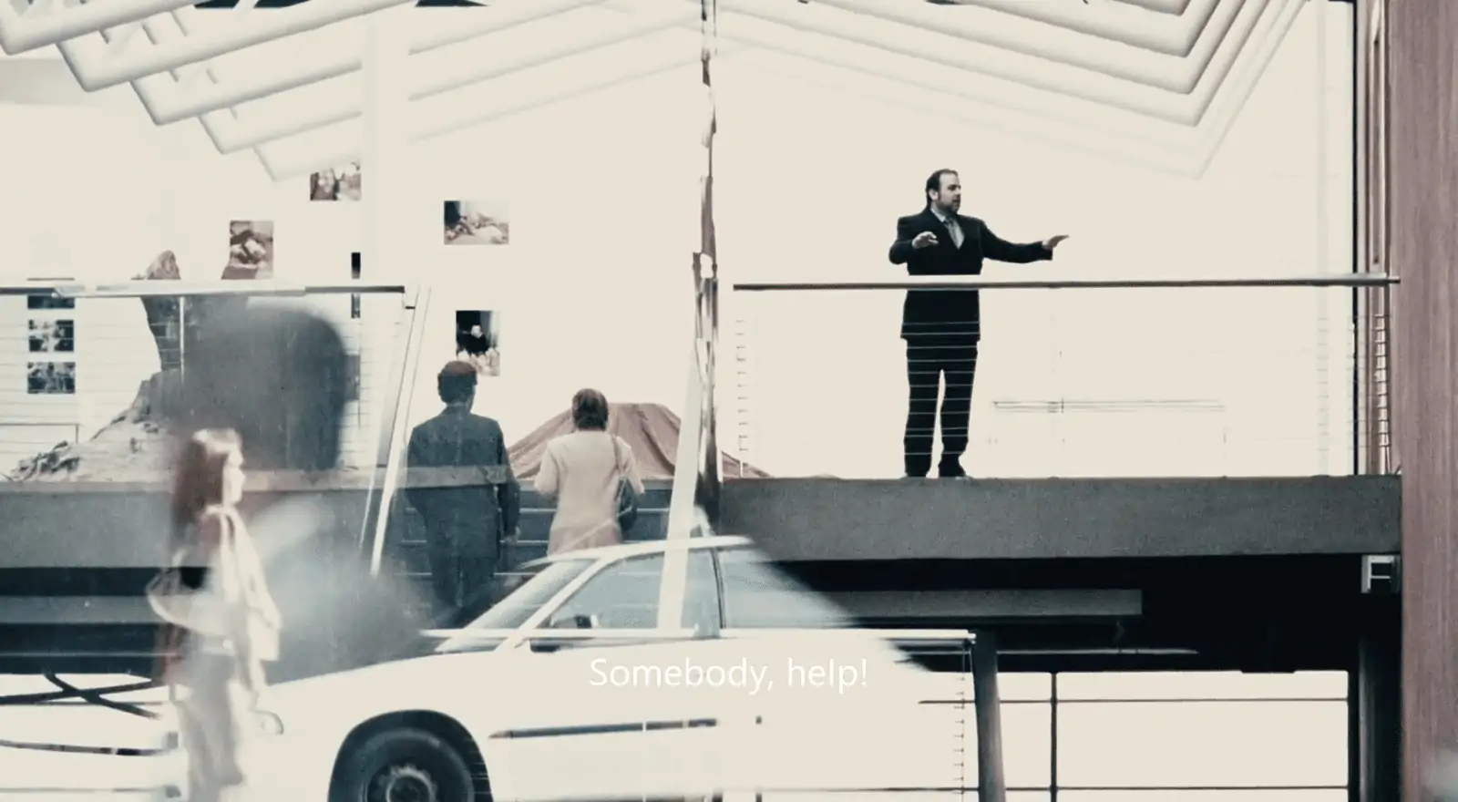 Menschen erblinden ohne jeden Grund. Filmstill aus Blindness (Meirelles 2008).