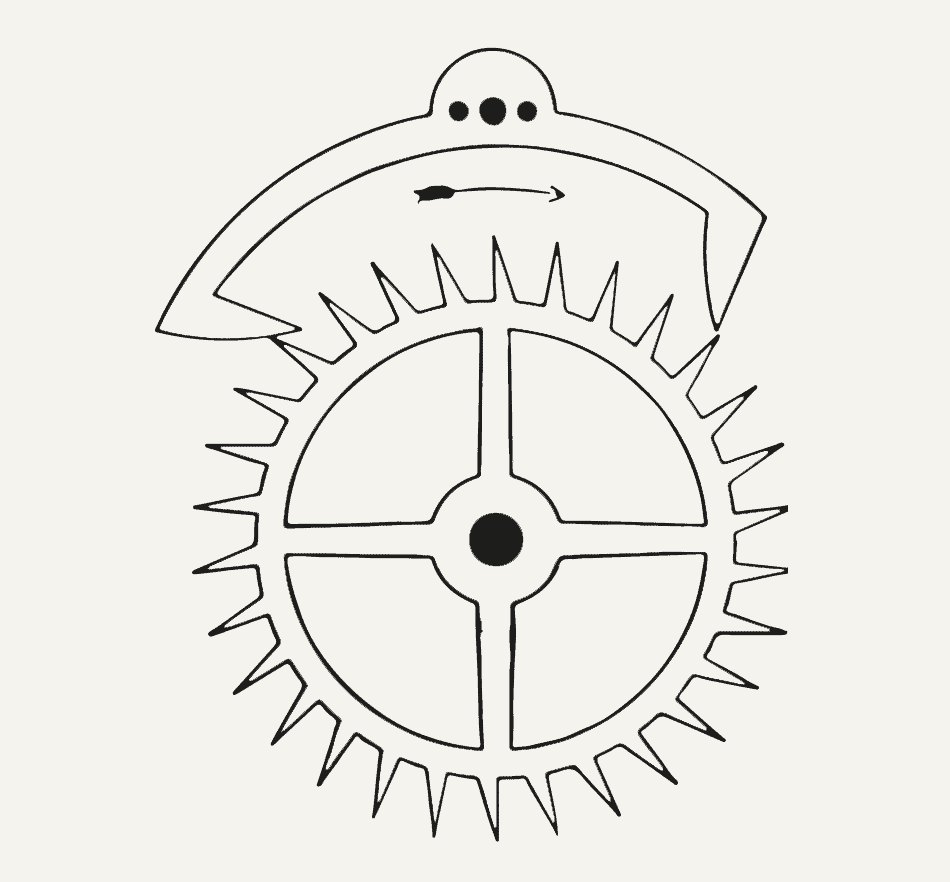 Robert Hooke, der die Experimente der <em>Royal Society</em> kuratierte, erfand vermutlich die Ankerhemmung. Wahrscheinlich entdeckte Hooke auch die Unruh – diese kleine Spiralfeder, welche die Gewichte für Uhren überflüssig machte.