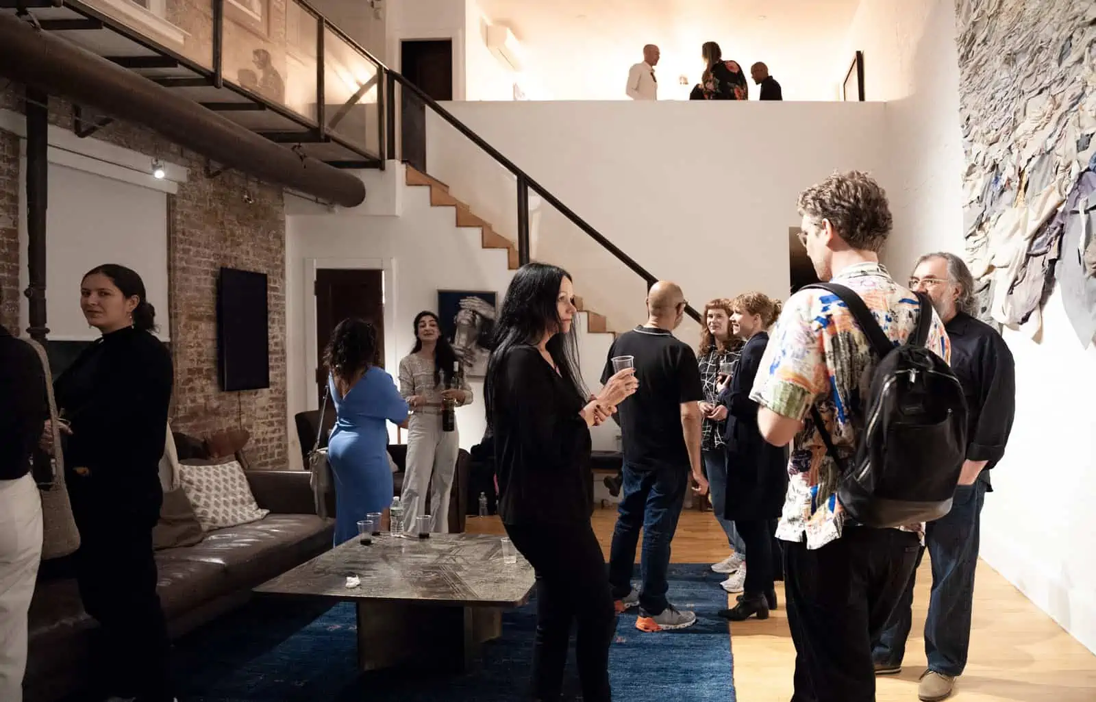 Die Gäste im Hyphen Hub. (Bild: Susanna Petrin)